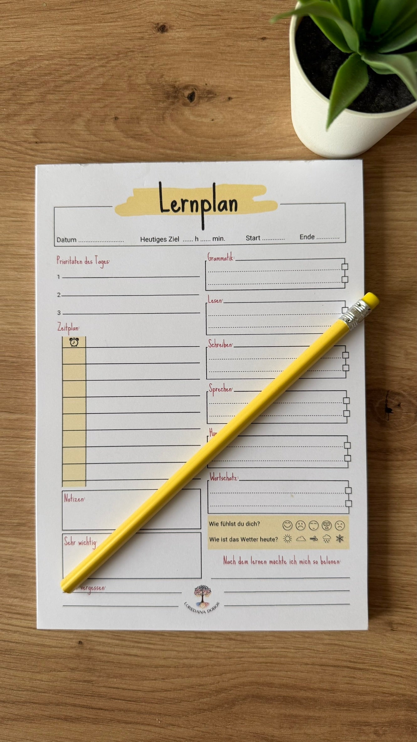 Planificatorul care îți aduce ordine în planuri și bucurie în învățare