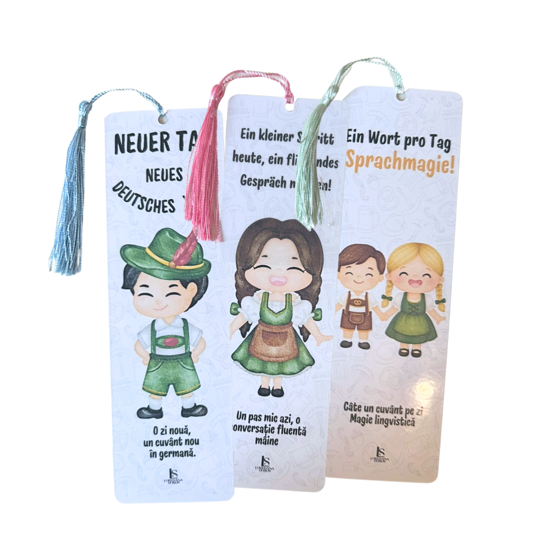 Pachet complet pentru învățarea limbii germane – Limba Germană de Acasă – Model 2025